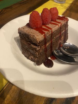 Vegan Chocolate Cake  at Nacho Daddy - Downtown in Las Vegas