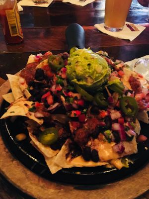 Loaded vegan nachos  at Nacho Daddy - Downtown in Las Vegas