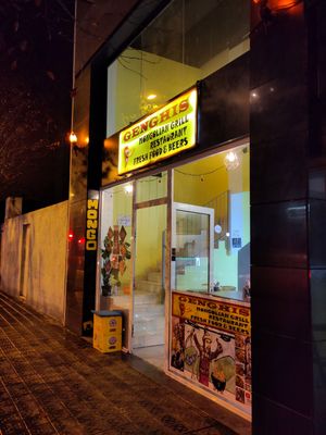 Entrance at Mongolian BBQ in Barcelona