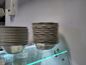 "Menu" -> chose big or small plate at Mongolian BBQ in Barcelona