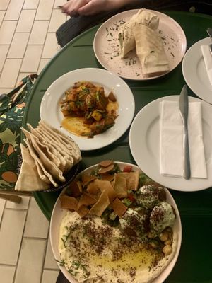 All vegan   at Zaytouna  in Lisbon
