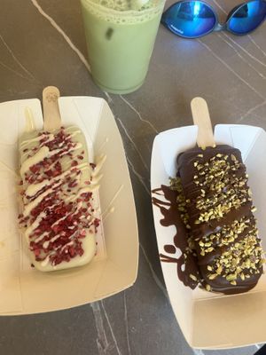   at Anjuna Ice Pops in Budapest