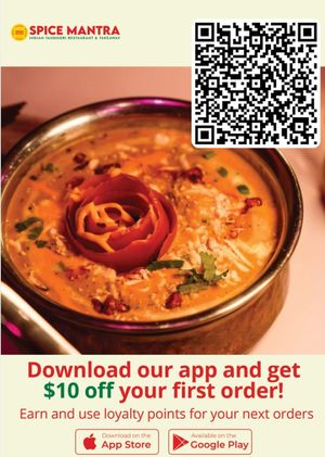 Malai Kofta 
potatoes and dry fruits croquettes cooked cashew almond saffron gravy loved by vegetarian lovers. Download the App and browse through lots of vegan and vegetarian ops at Curry Queen Tandoori Restaurant in Hampton