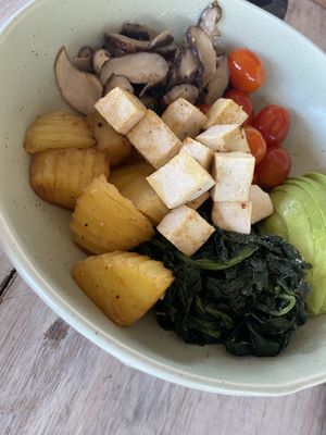 Vegan bowl  at Cafe KOB Seaside in Koh Samui
