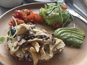 Simple and fresh  at Cafe KOB Seaside in Koh Samui