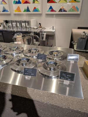 rice ice cream at (THISIS)NATURE in Kyoto