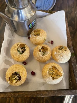 Pani Puri  at Good Old Mukka in Carnegie