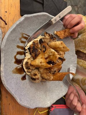 Grilled cauliflower at Flint in Athens