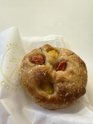 Focaccia (vegan)  at Telescope Coffee  in San Francisco