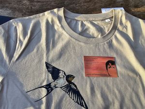 Tshirt bought at Vegan Afairs. at Artamandua in Willebroek