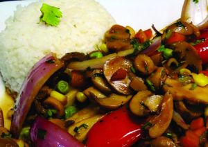 MUSHROOMS  SAUTEDD PERUVIAN STYLE at Aji Limon in Cape Coral