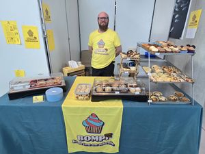 At Vegan Afairs, Bruges at BOMPI - high tea on wheels in Testelt