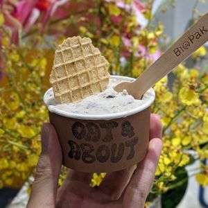 Vegan Girl Guide Thin Mints Ice Cream at Oat & About in Central Singapore