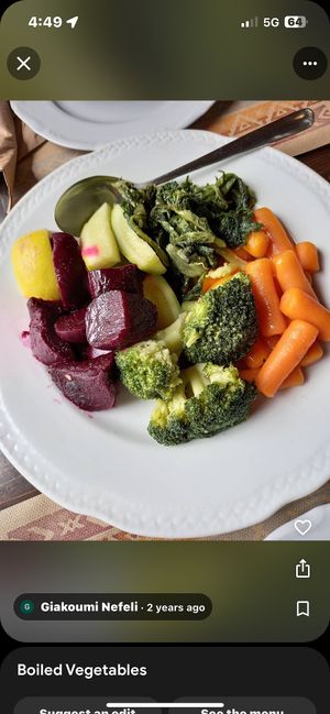 Cooked Vegetable Platterr  at Archontiko Klitsa - Αρχοντικό Κλείτσα in Portaria