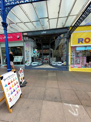 Dollop! Ice Cream Parlour Outside at Dollop! Ice Cream Parlour in Llandudno