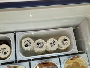 Vegan Ice Cream Tubs at Dollop! Ice Cream Parlour in Llandudno