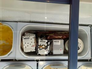 Vegan Ice Cream Sandwiches at Dollop! Ice Cream Parlour in Llandudno