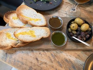 Bread and Olives and Oils at Herringbone - Abbeyhill in Edinburgh