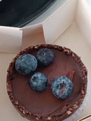 Tarte vegan at Casa dos Doces Conventuais in Alcobaca