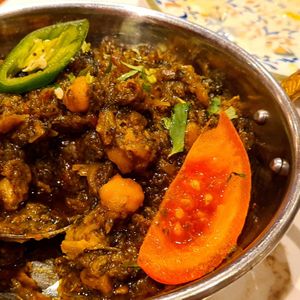 Palak channa at Indian Bistro in Gothenburg