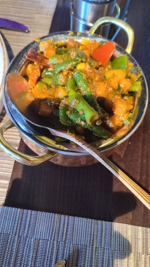Tawa Paneer with Veggies (vegan version) at Turmerica By Tanvi Modi in Sterling