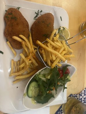 Vegan Schnitzell  at Lederer in Cologne