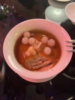 Oolong tea panna cotta   at Shu in Collingwood