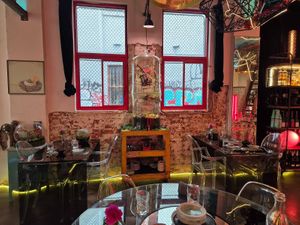 Cool interior at Shu in Collingwood