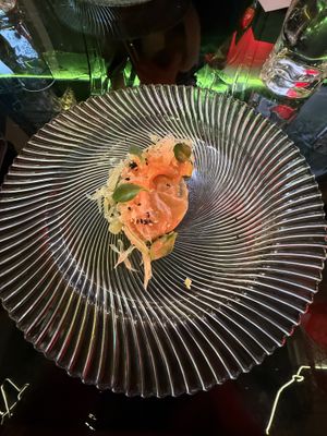 Chilled baby Kent pumpkin with sweet miso mayo and pomelo   at Shu in Collingwood