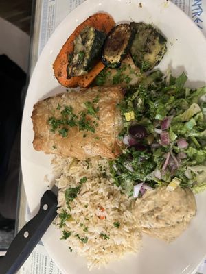   at Yiamas Greek Taverna in Courtenay