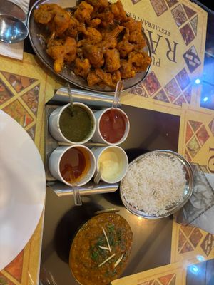 Beautiful spread! at Punjabi Rasoi  in Cuenca