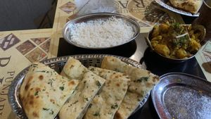 Aloo Ghobi  at Punjabi Rasoi  in Cuenca