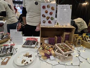 At Veganworld, Kerstbeurs, Hasselt at What a Choc in Mechelen