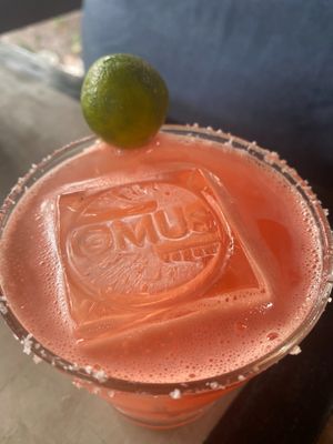 Watermelon Margarrrita at OMUS vegan @Dive Camp in Dauin