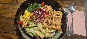 Pokebowl at Aroy Restaurant in Berlin