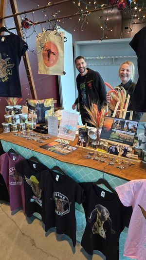 @Vegan Afairs, Bruges, 2025 at Melkgeitenopvang Ophelia in Vaux-sur-sure