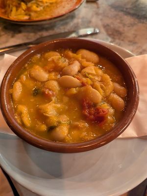 Vegan beans at The Real Greek in Sheffield