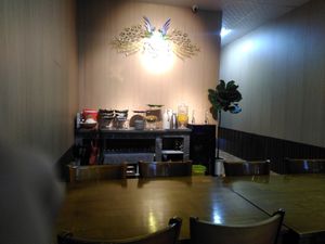 Dessert and drinking buffet part at Nhà Tấm in Da Lat