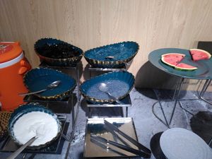 All vegan Desserts and fruits at Nhà Tấm in Da Lat