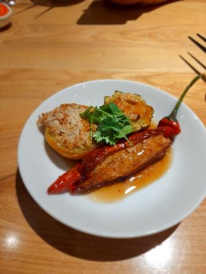 Vegan meat at Quan Âm in Ho Chi Minh City