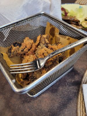 "Mushroom cutlet" at Osteria da Michele in Bari
