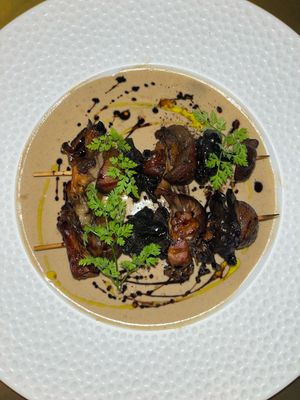 Wild Mushrooms at Le Basque in New York City