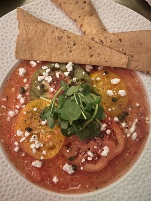 Heirloom Tomato Salad at Le Basque in New York City