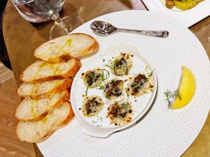 Escargot  at Le Basque in New York City