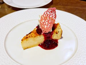 Le Basque cheesecake  at Le Basque in New York City