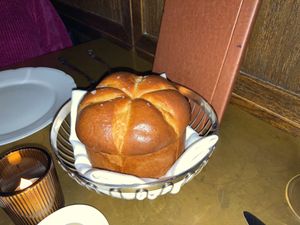 Vegan brioche at Le Basque in New York City