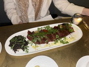 Mojo Flank Steak  at Le Basque in New York City