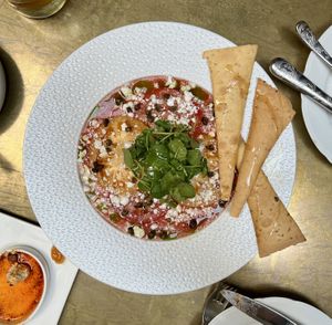 Heirloom tomato salad   at Le Basque in New York City
