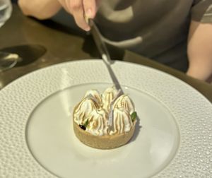 Tarte au citron  at Le Basque in New York City