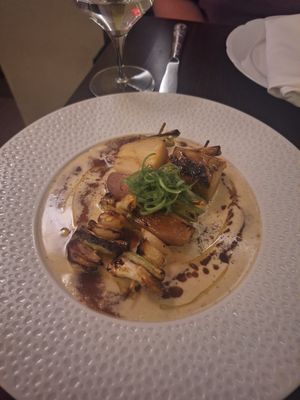 Allium pintxo at Le Basque in New York City